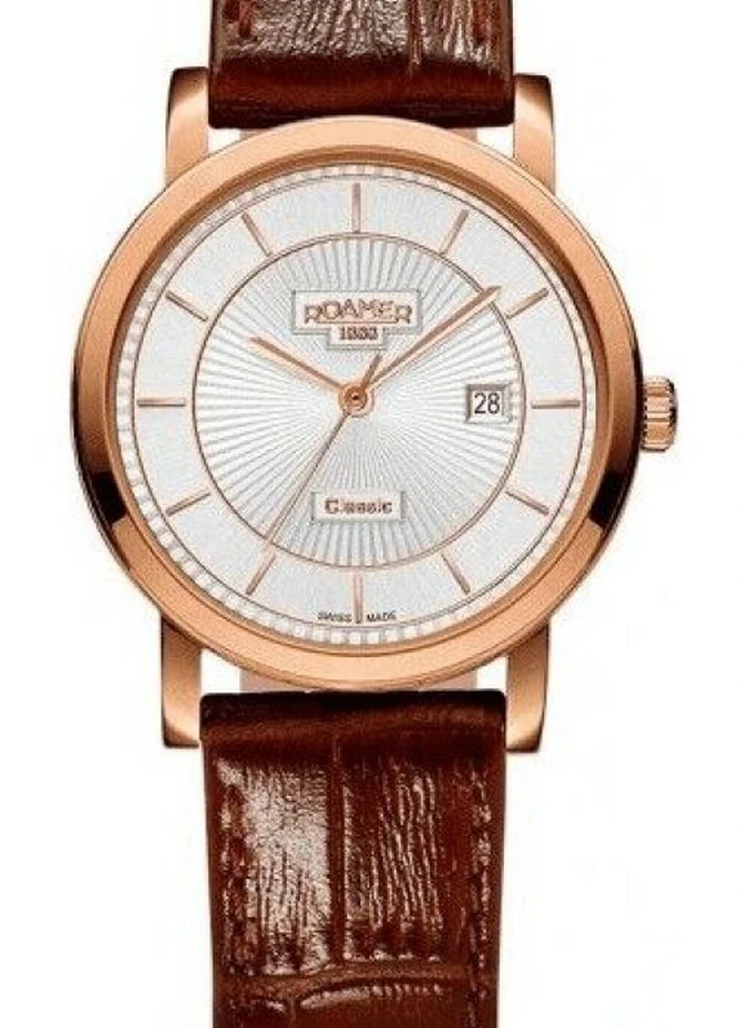 Женские Часы 709844 49 17 07 кварцевые классические Roamer (226691387)