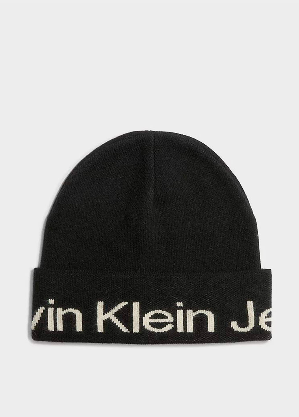 Шапка Calvin Klein Logo Beanie (328399627)