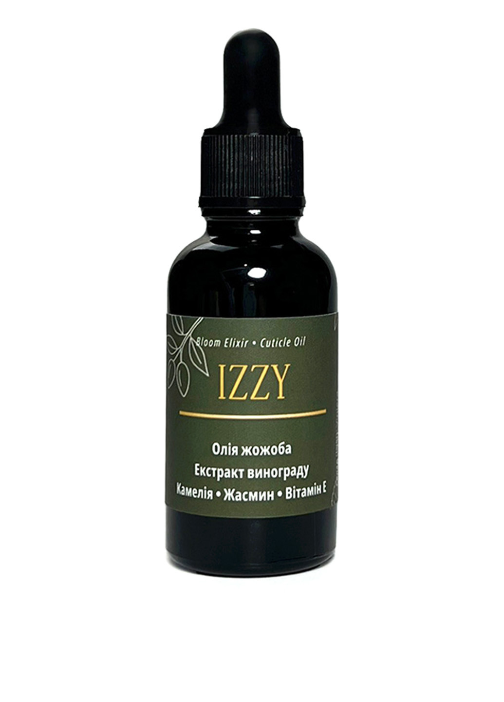 Масло для кутикули жожоба, виноград, камелія та вітамін Е, 30 мл Izzy (363030436)