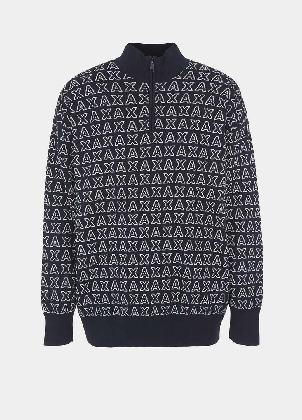 Темно-синий демисезонный свитер Armani Exchange