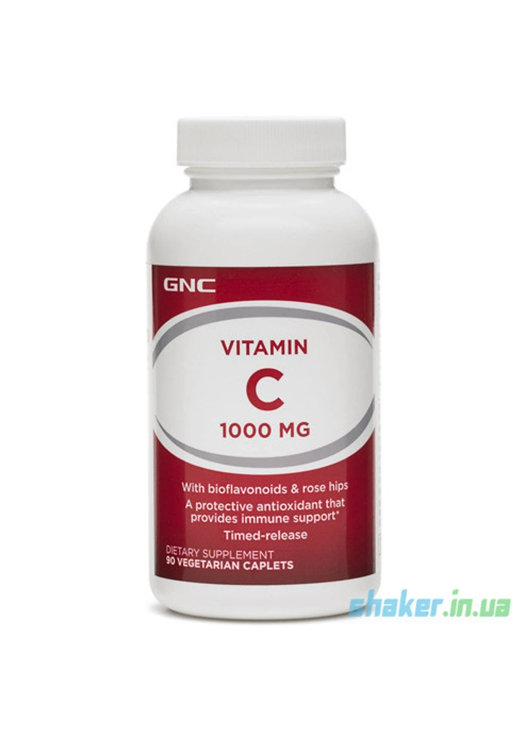 Витамин C Vit C 1000 (90 таб) гнс GNC (255410336)