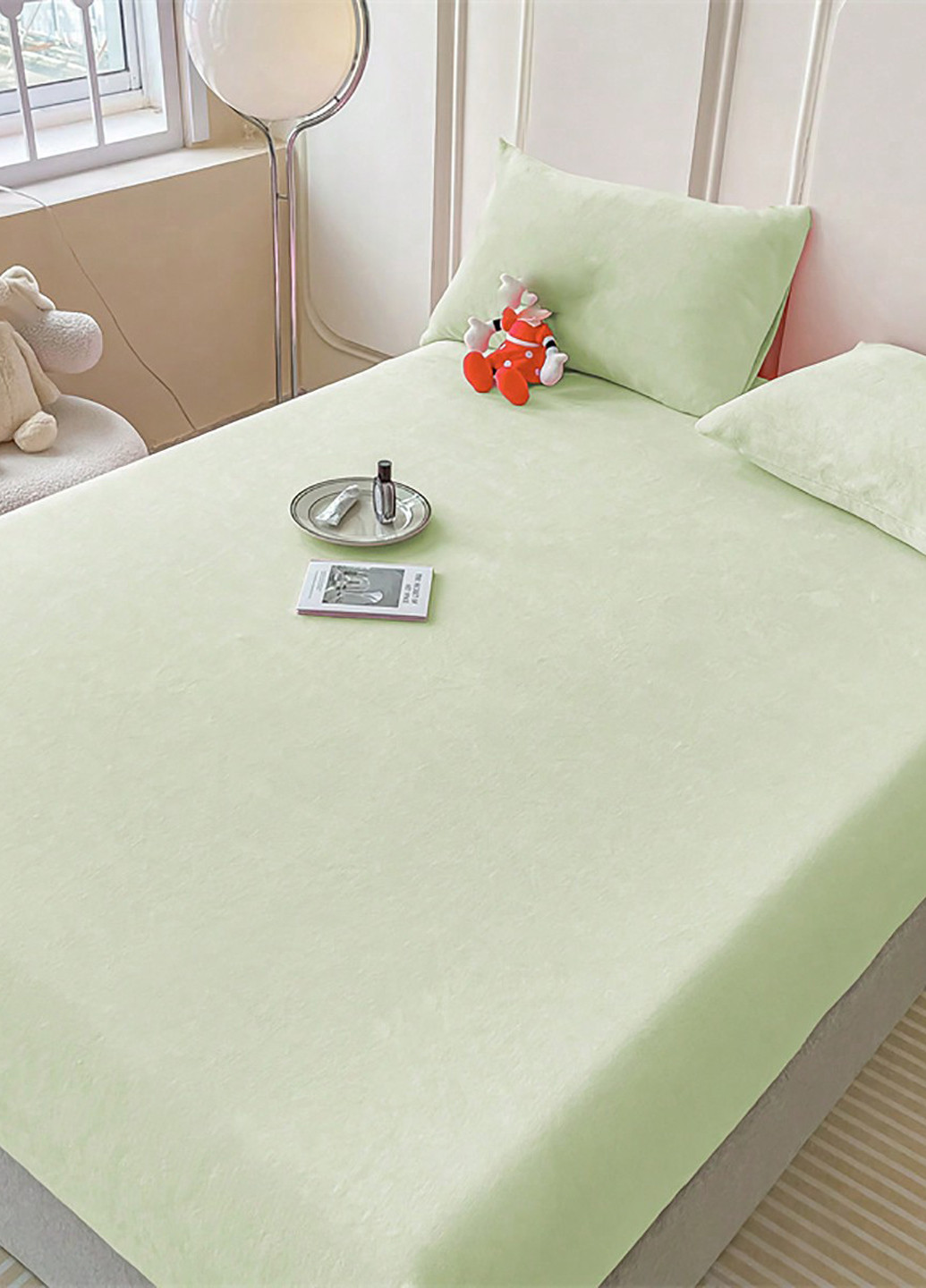 Простынь, 180х200 см SHEIN (331035364)