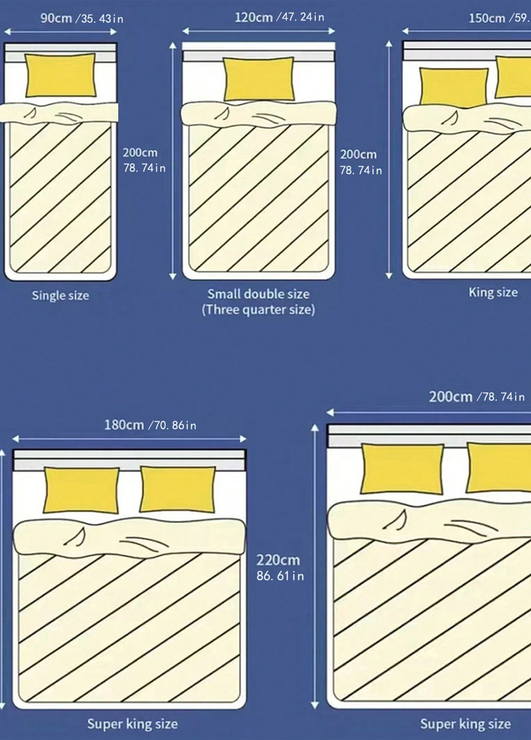 Простынь, 180х200 см SHEIN (331035364)