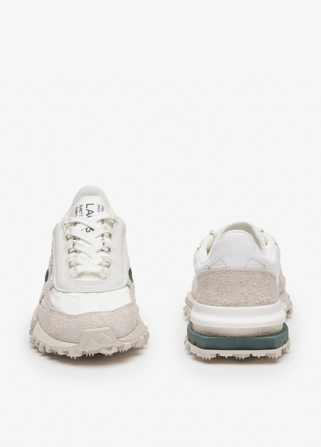 Білі Осінні кросівки Lacoste ELITE ACTIVE