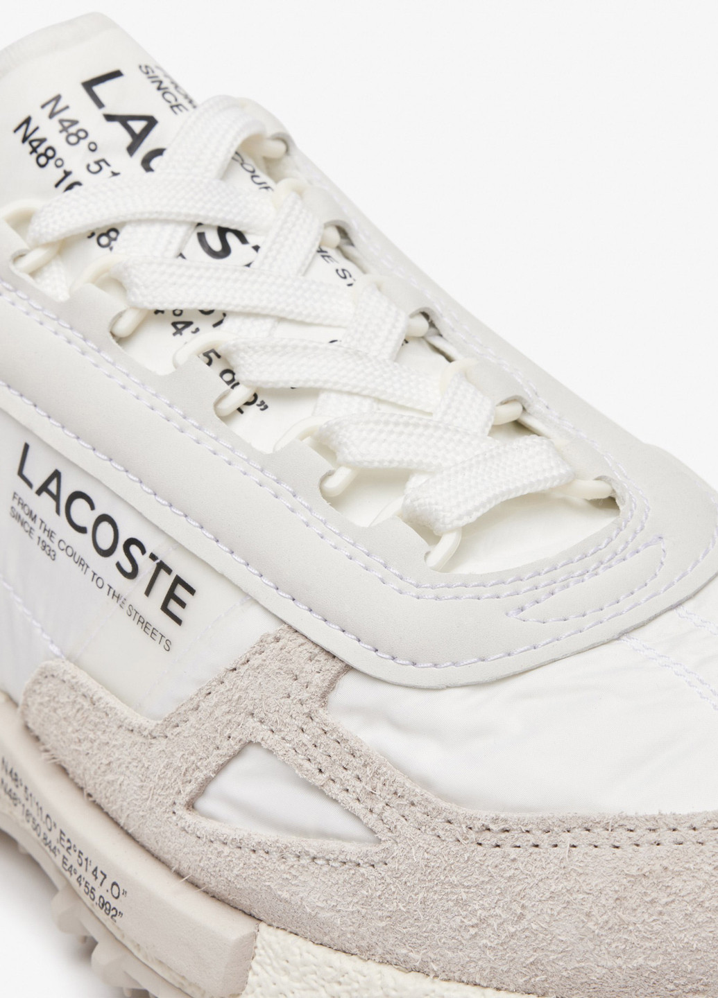 Білі Осінні кросівки Lacoste ELITE ACTIVE