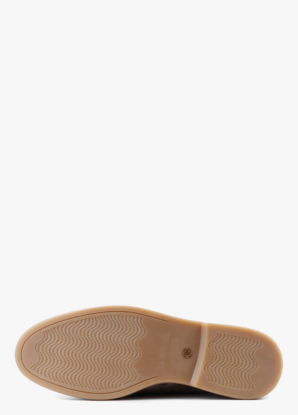 Le'BERDES Туфли лоферы бежевый з натуральная замша, украина — демисезон (302137755)