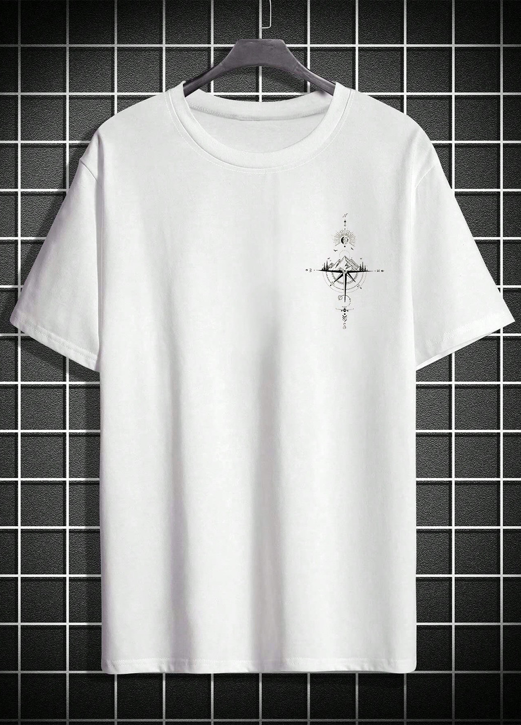 Белая футболка SHEIN