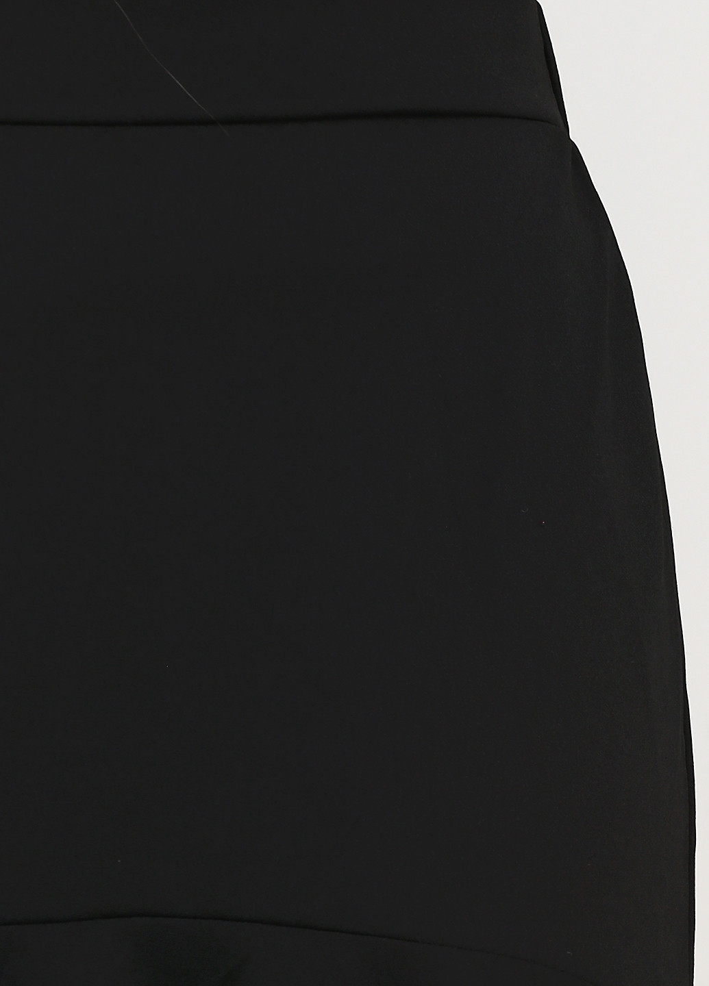 Черная кэжуал однотонная юбка Terranova годе