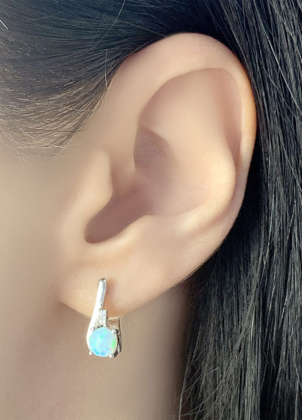 Сережки Silver Flame (152533273)