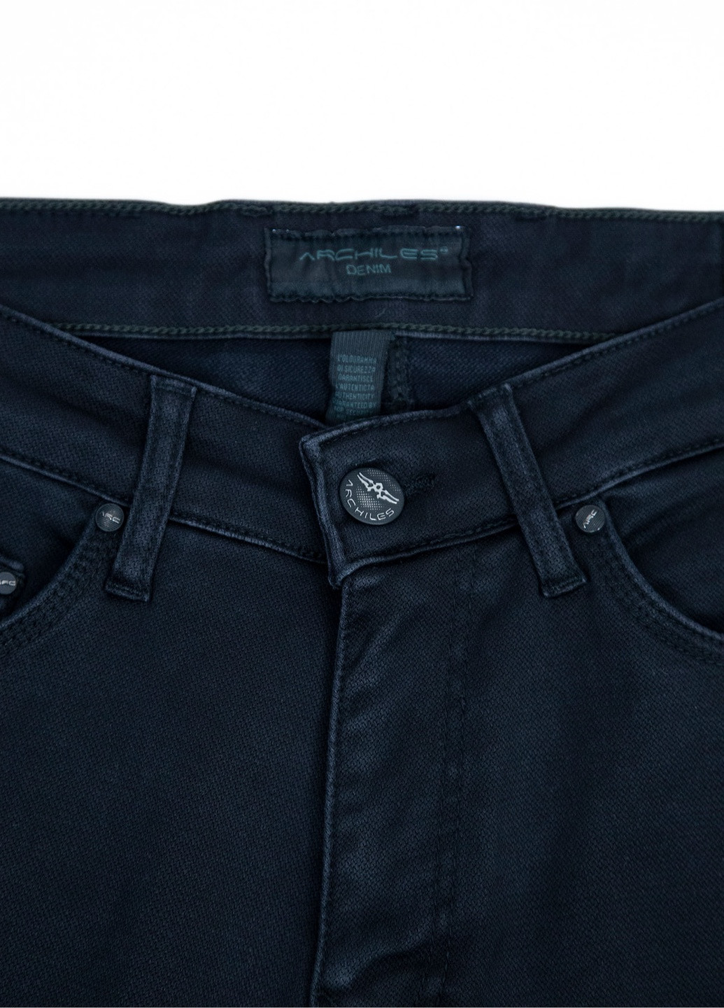 Чоловічі джинси чорні 32-40 ARCHILES слегка-зауженная (248415200)