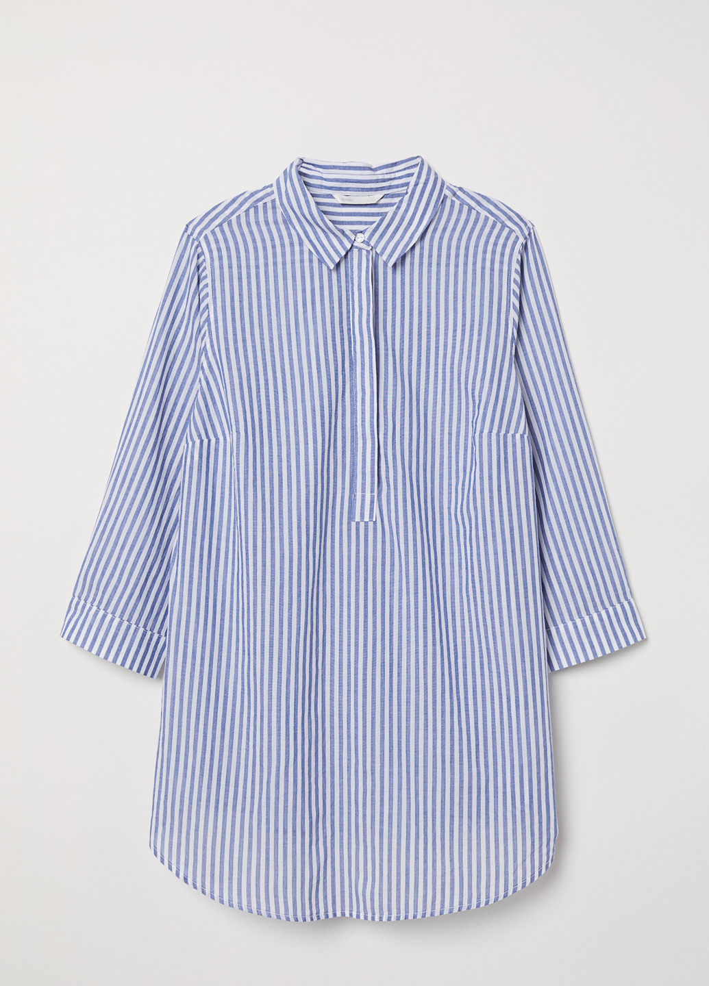 Голубая демисезонная блуза для беременных H&M