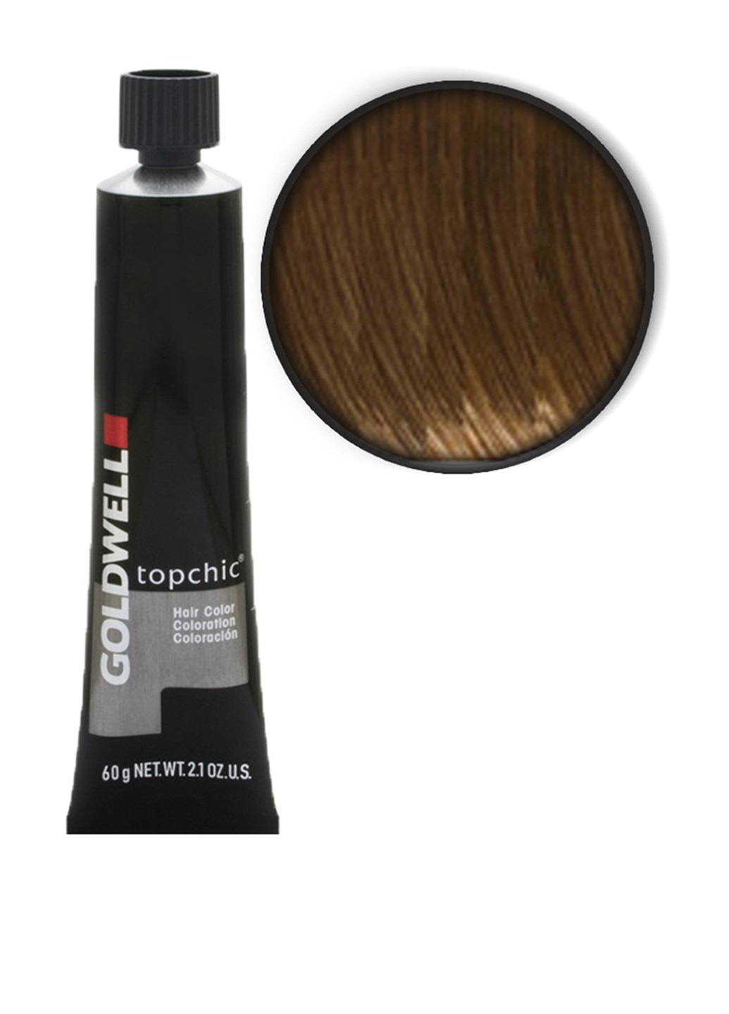 7N, краска для волос Topchic Hair Color Coloration, 60 мл Goldwell (75295773)