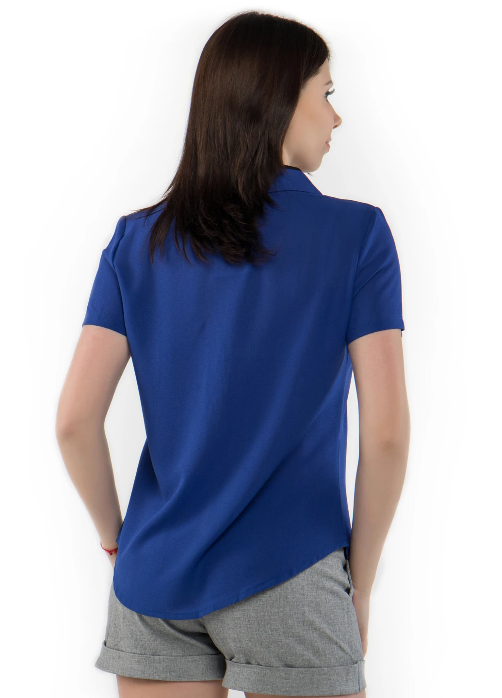 Темно-синя блуза Zhasko
