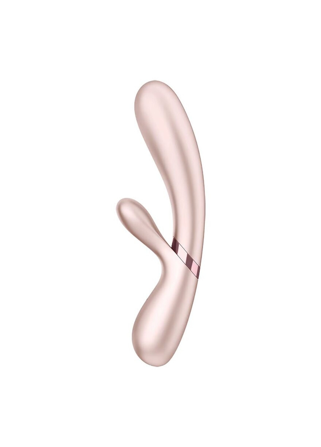 Смарт вібратор-кролик із підігрівом Hot Lover Nude Satisfyer (254551083)