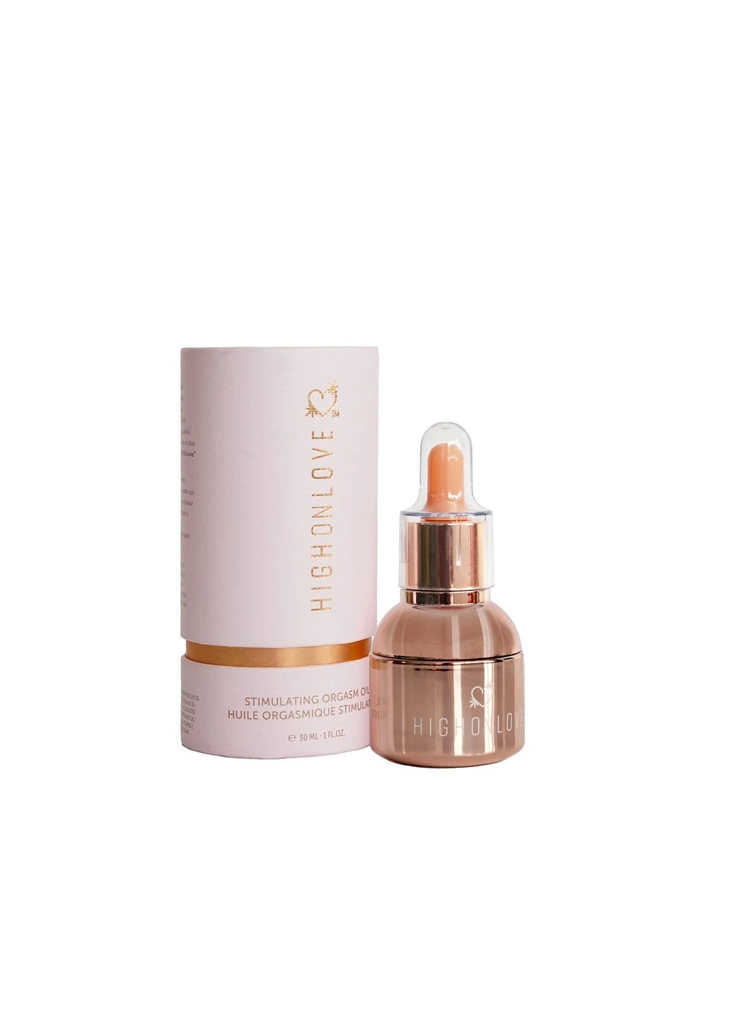 Збуджуючі краплі для клітора Stimulating Gel O Oil (30 мл) HighOnLove (252639536)