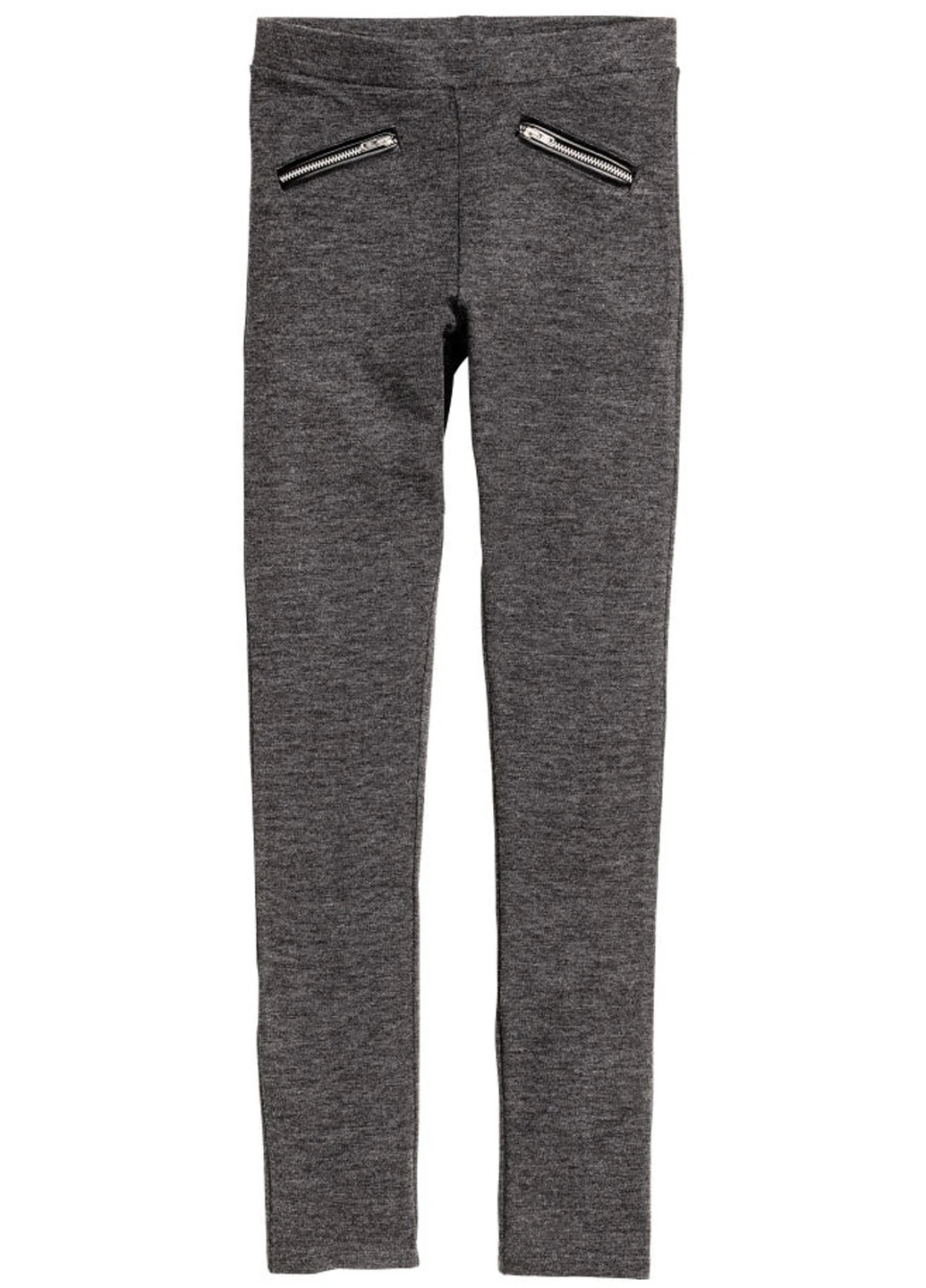 Серые демисезонные леггинсы H&M