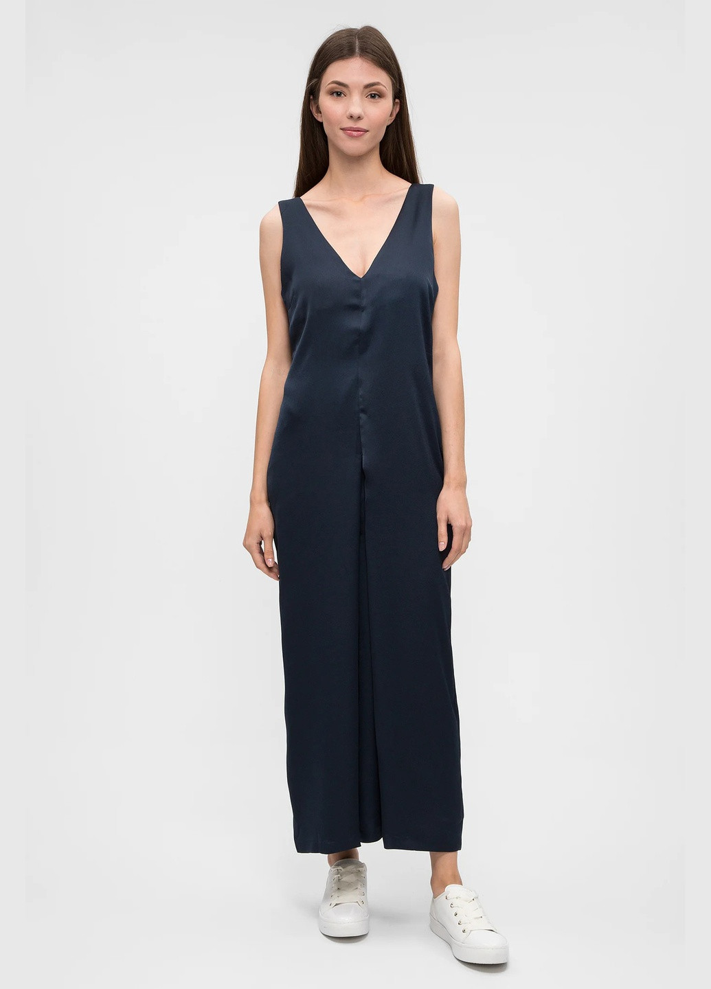 Комбінезон Pepe Jeans однотонний темно-синій кежуал