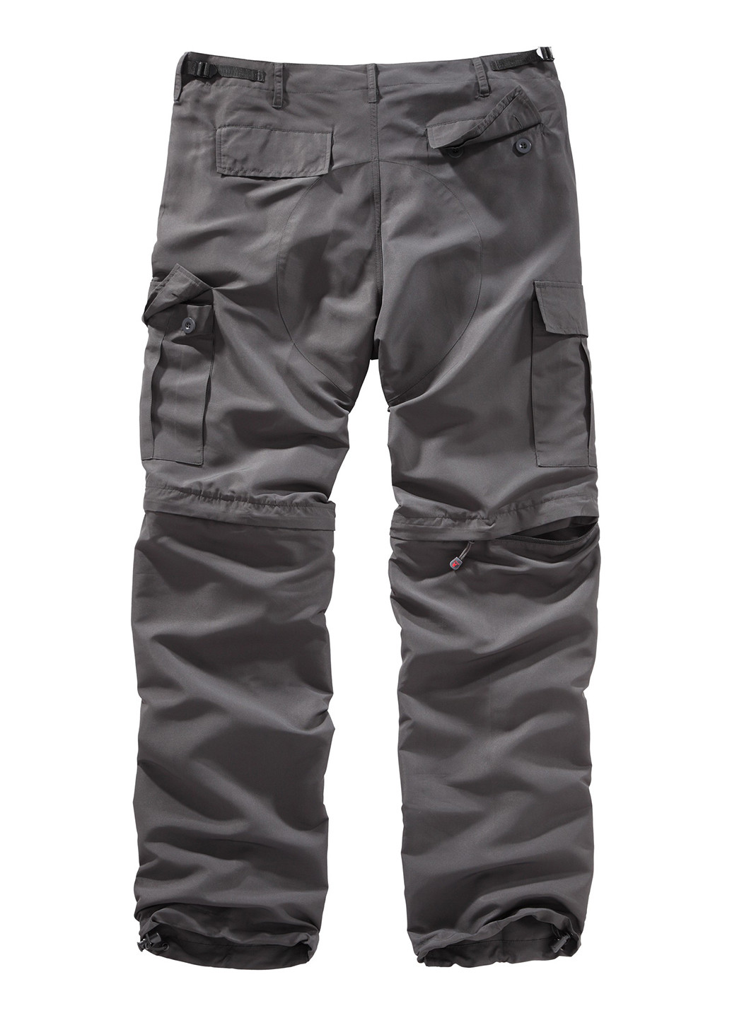 Темно-серые кэжуал демисезонные со средней талией брюки Surplus