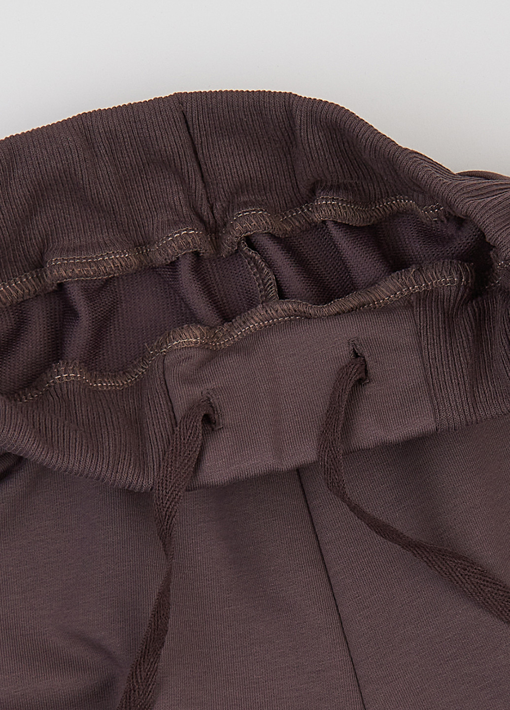 Коричневий демісезонний комплект (толстовка, шорти) Garnamama