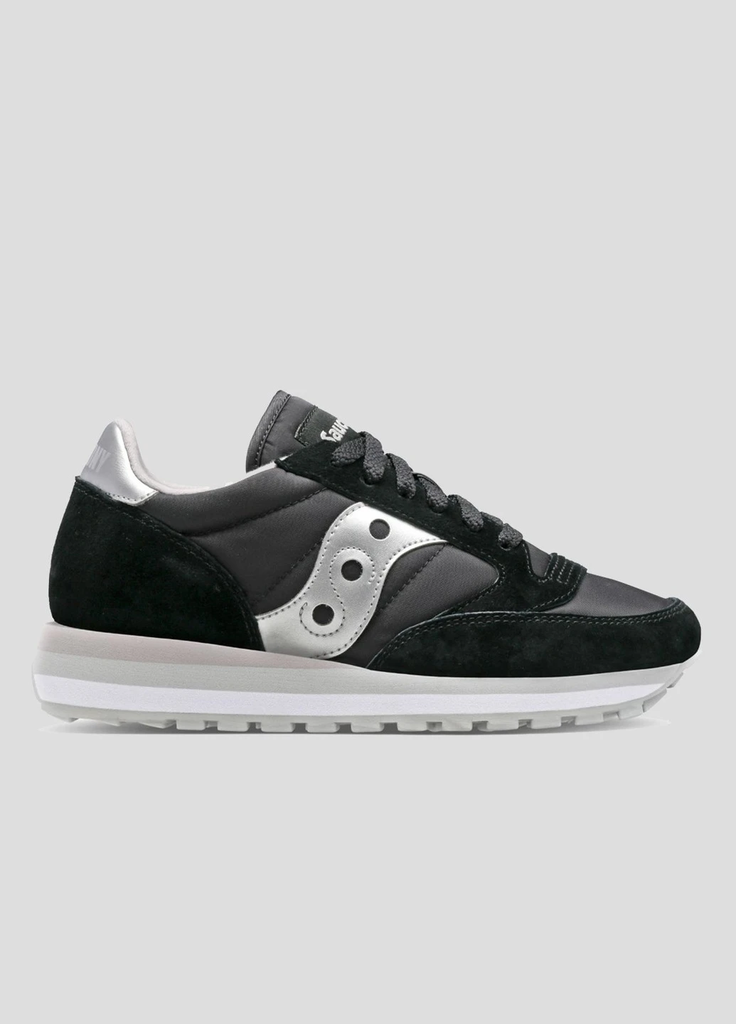 Черные кроссовки Jazz Triple Saucony чёрные всесезоны (255171915)