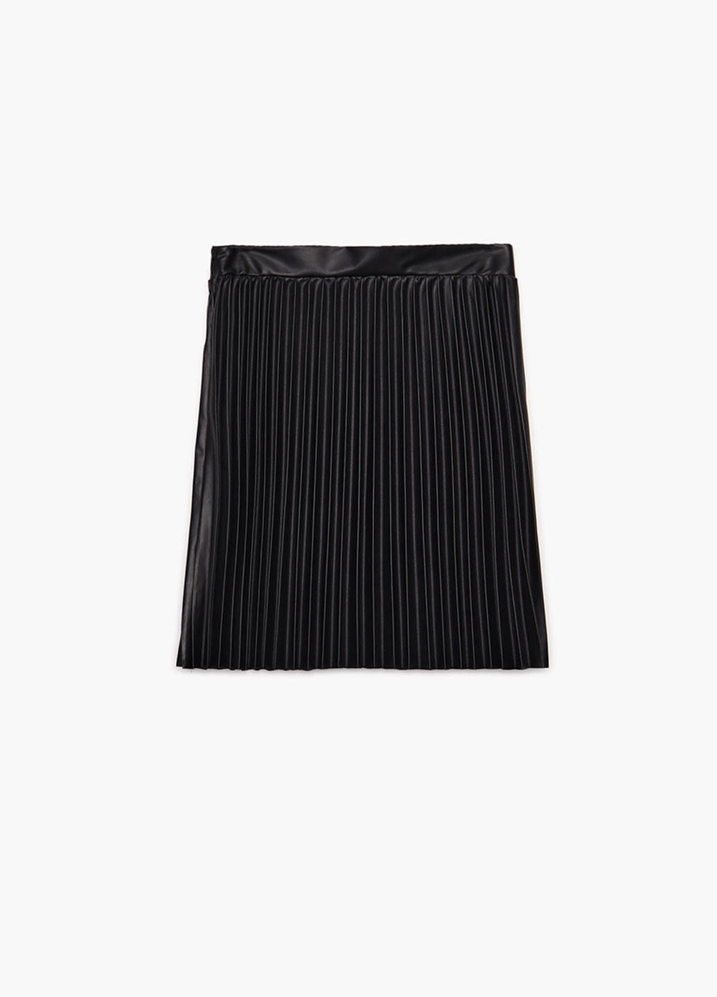 Черная кэжуал однотонная юбка Cropp плиссе