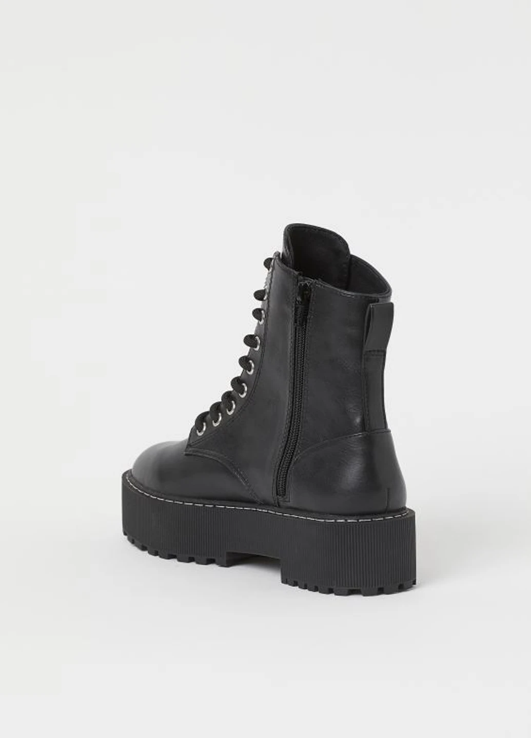 Осенние ботинки H&M из искусственной кожи