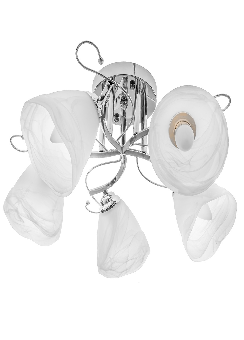 Люстра стельова класична LK-617S/5 E27 CH Brille (220133462)