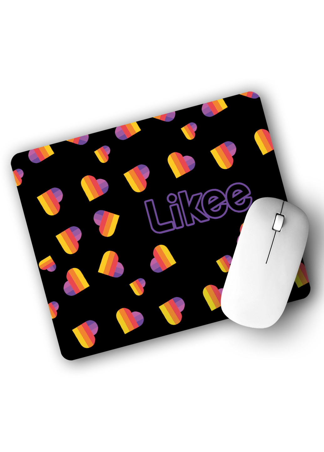 Килимок для мишки Лайк (Likee) (25108-1043) 22х18 см MobiPrint (222995232)