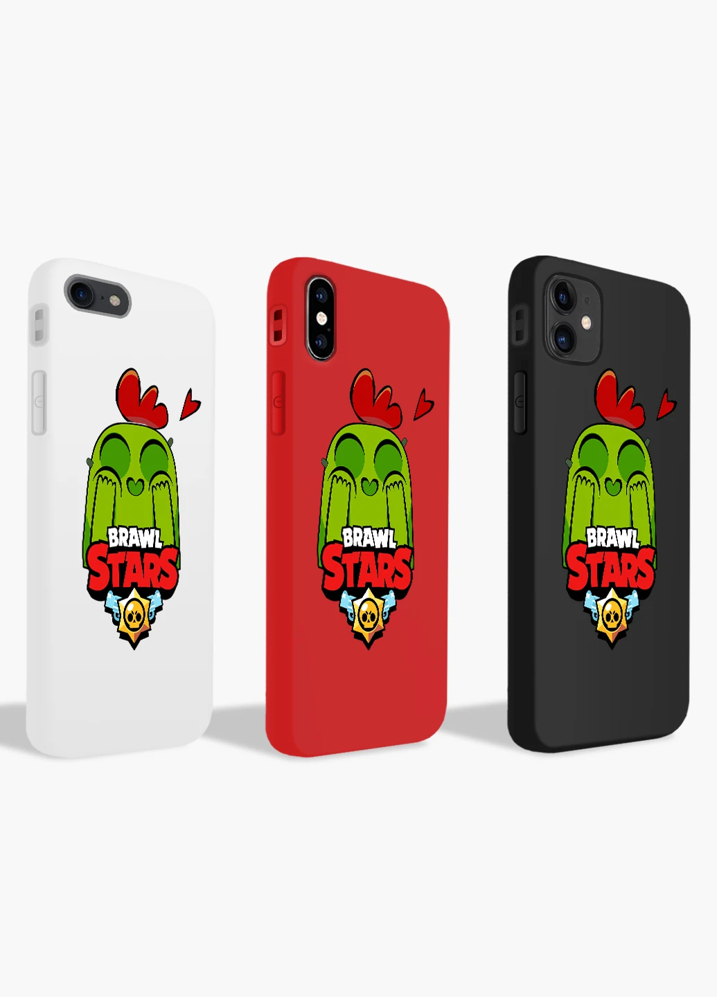 Чохол силіконовий Apple Iphone 11 Pro Max Спайк Бравл Старс (Spike Brawl Stars) (9232-1010) MobiPrint (219288276)