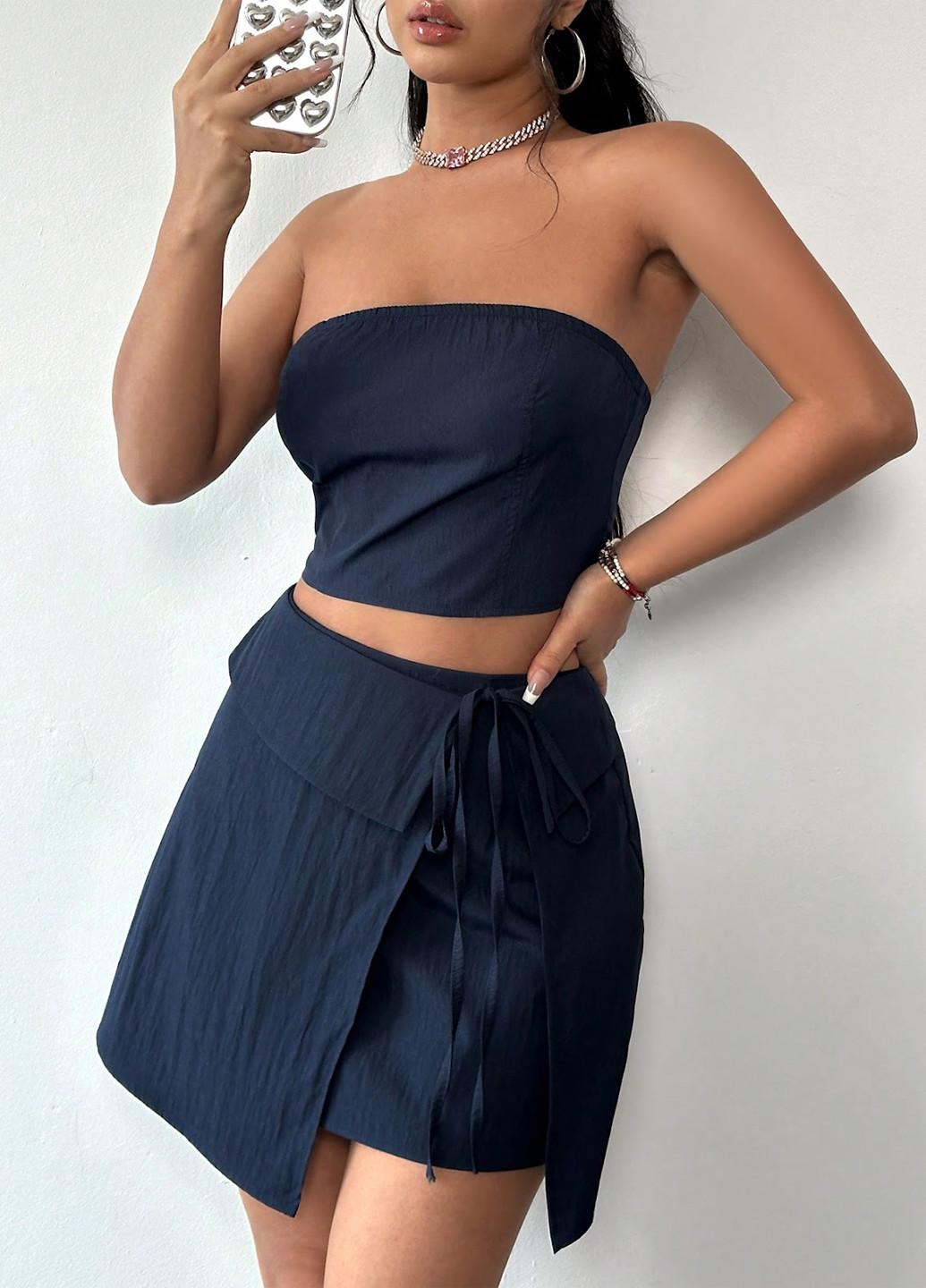 Костюм (топ, спідниця) SHEIN (324986581)