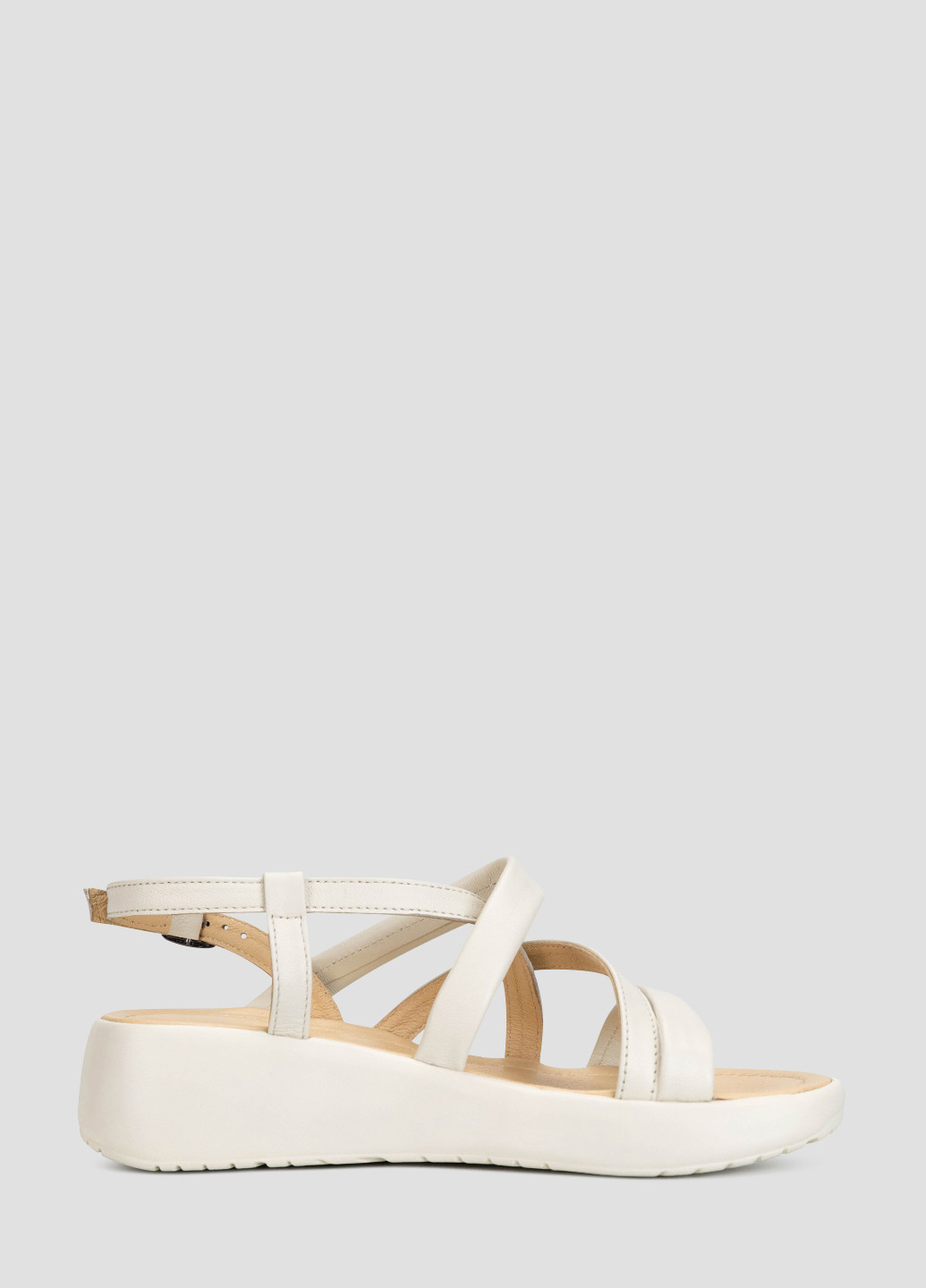 Молочные босоножки Alromaro с ремешком с белой подошвой