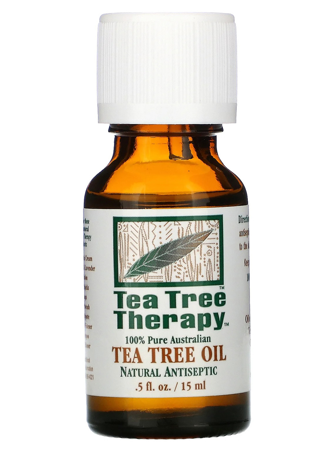 Масло чайного дерева 100% органическое, 15 мл Tea Tree Therapy (243683169)