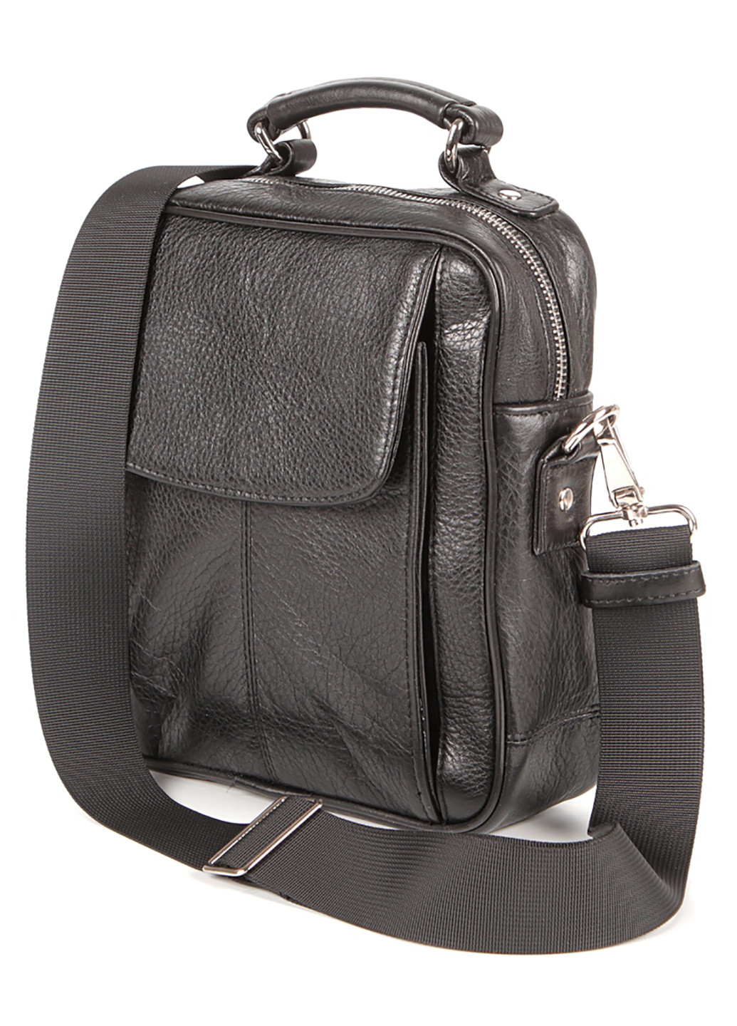 Чоловіча шкіряна сумка 20х22,5х7 см Shvigel (229460015)
