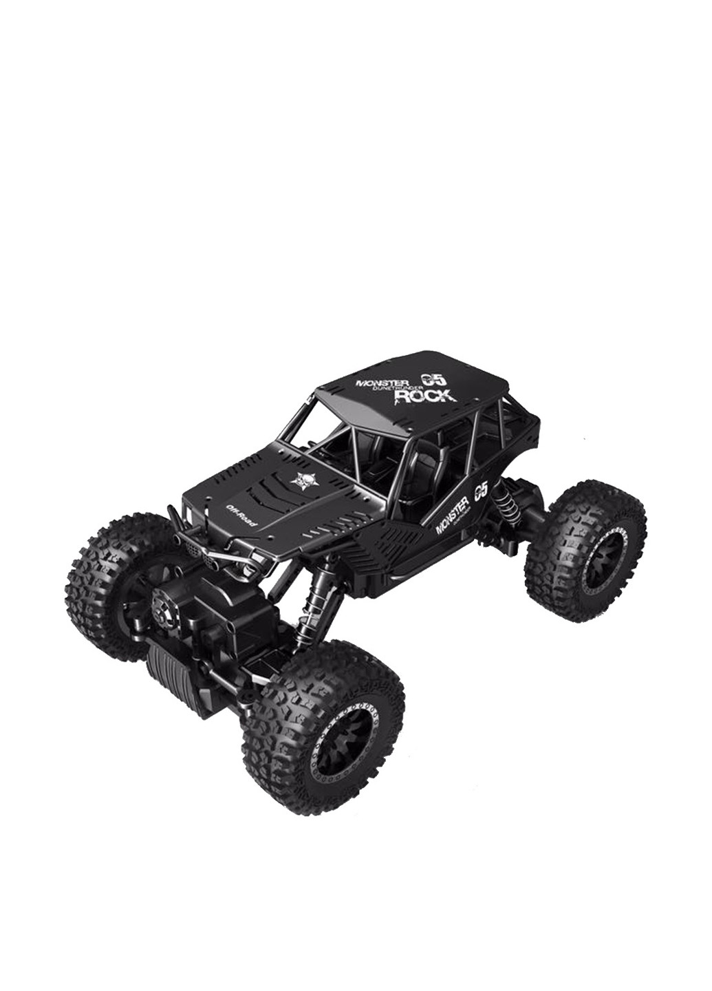 Автомобіль OFF-ROAD CRAWLER на р/у – TIGER (матовий чорний, акум. 4,8V, метал. корпус, 1:18) Sulong Toys (137282440)