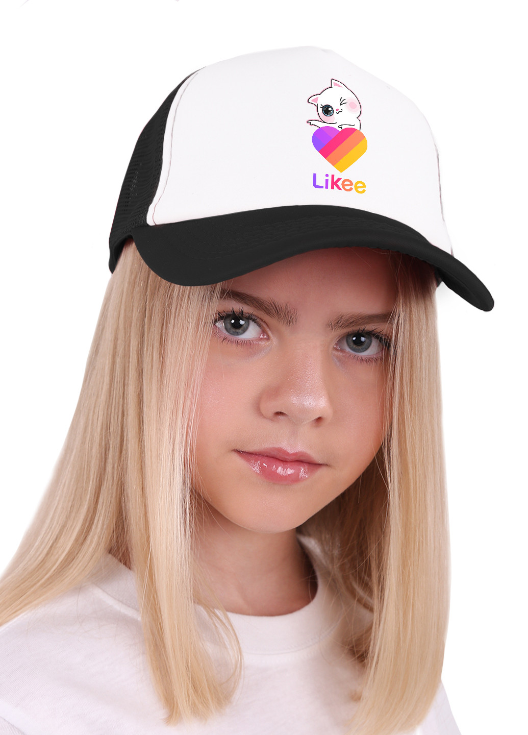 Кепка Тракер дитяча Лайк Котик (Likee Cat) (33404-1595) MobiPrint (220824468)