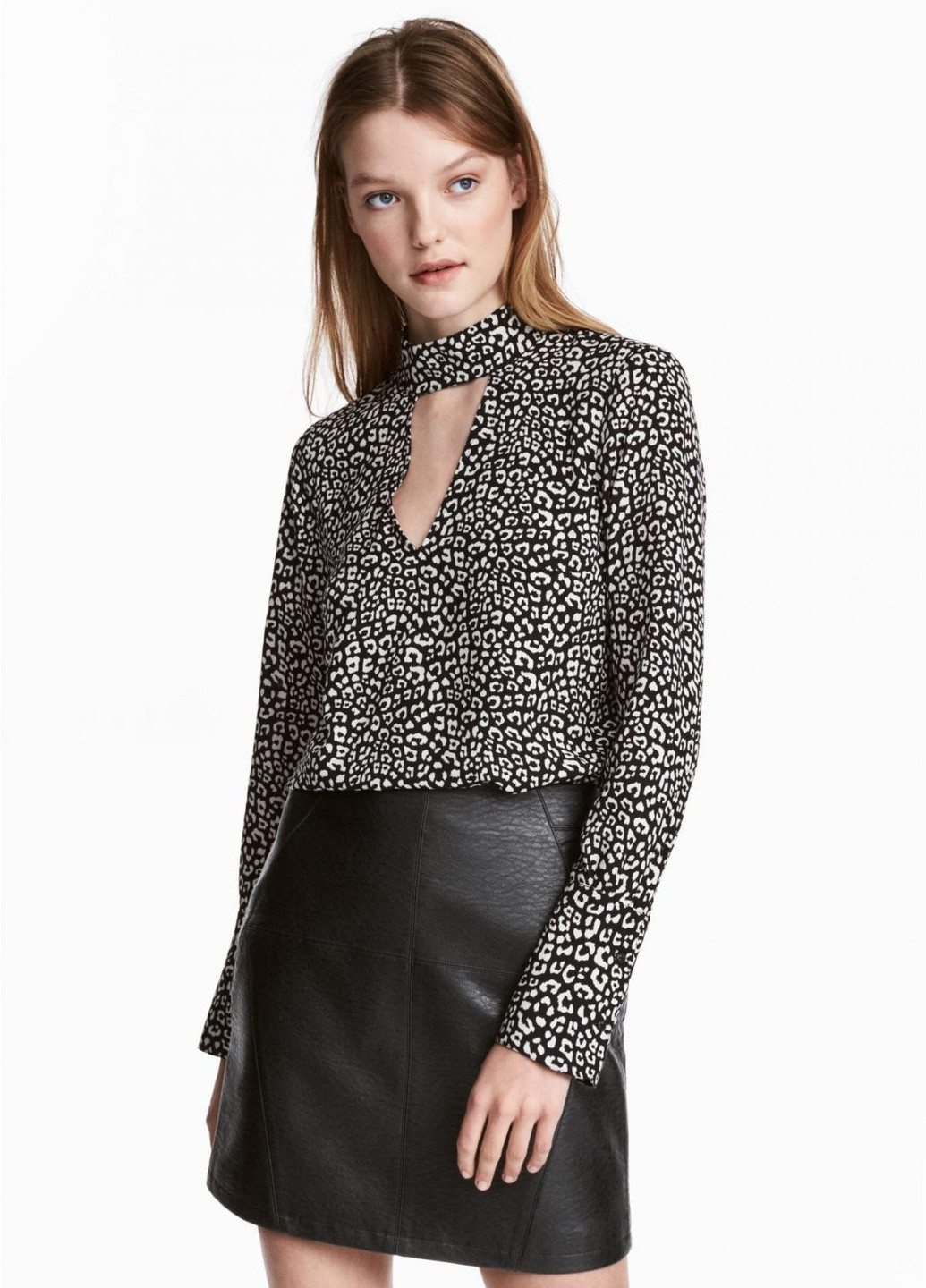 Чорна блуза H&M