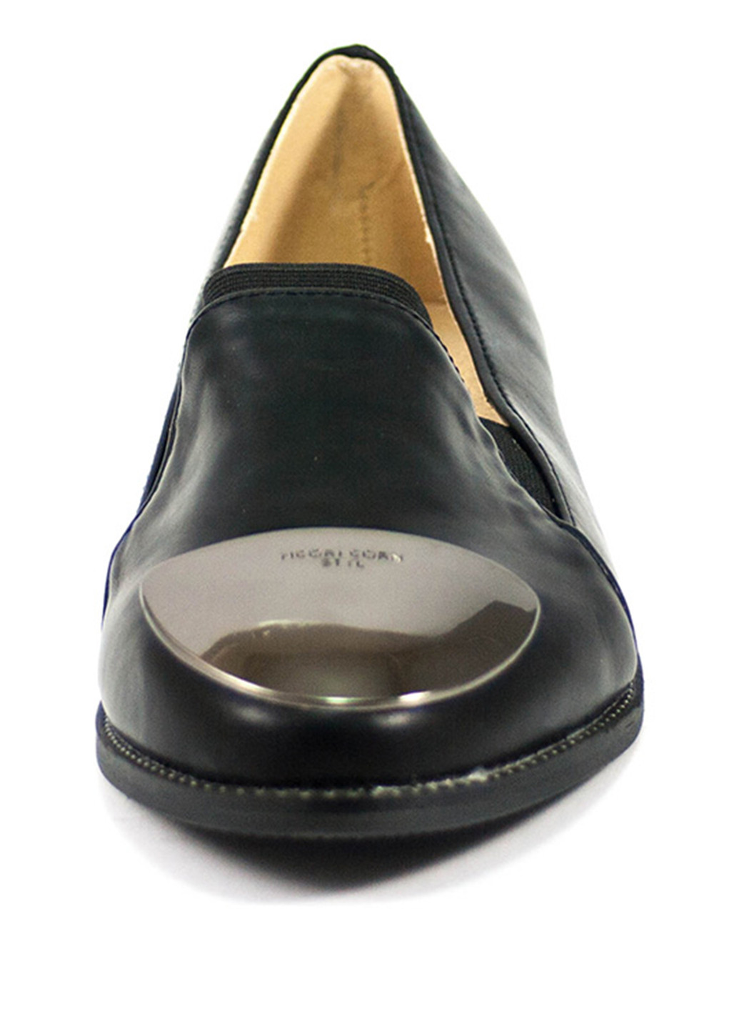 Туфли Sopra на низком каблуке с металлическим носком