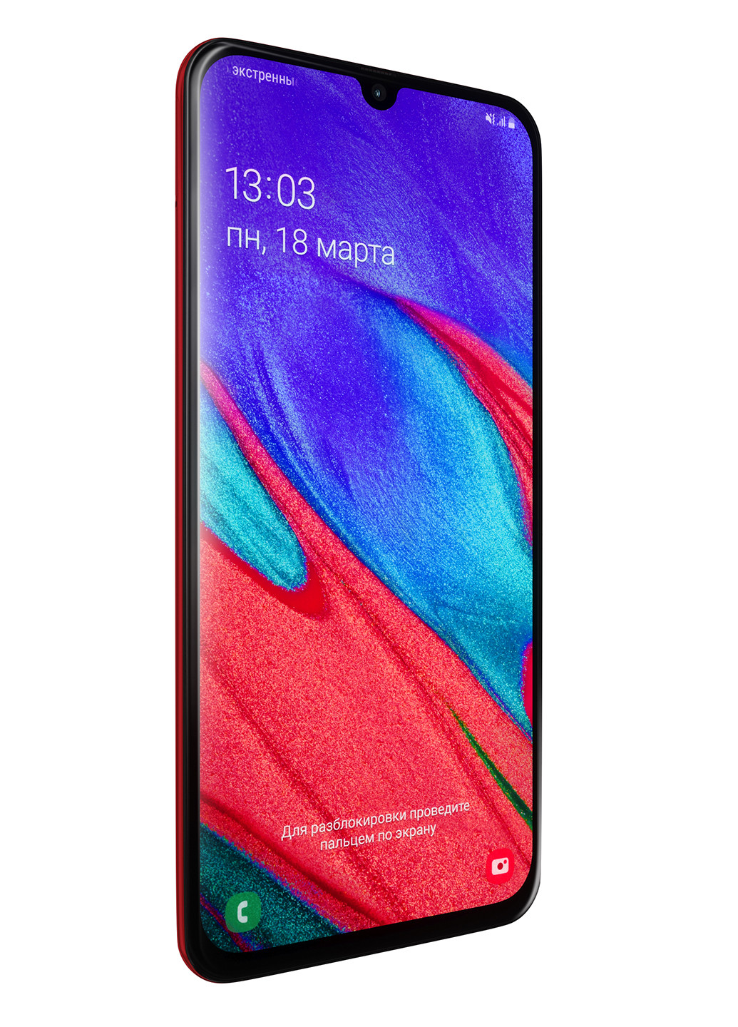Смартфон Samsung Galaxy A40 4/64GB Red (SM-A405FZRDSEK) красный