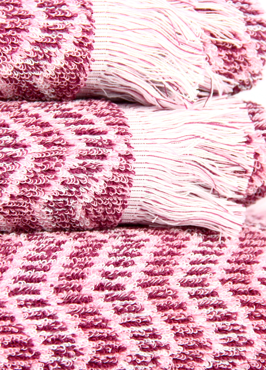 Maisonette полотенце (1 шт.), 70х140 см абстрактный розовый производство - Турция