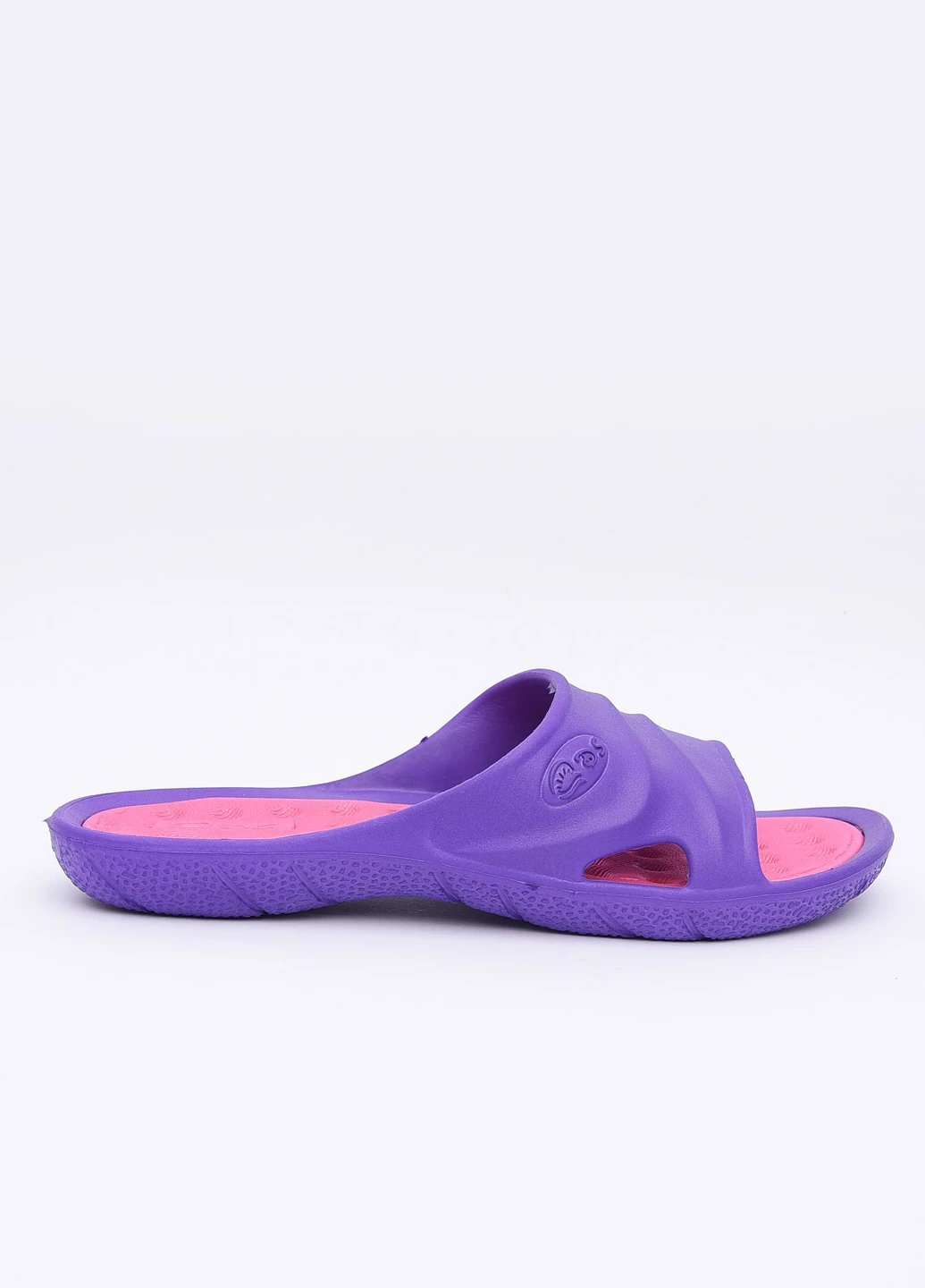 Фиолетовые шлепки Let's Shop