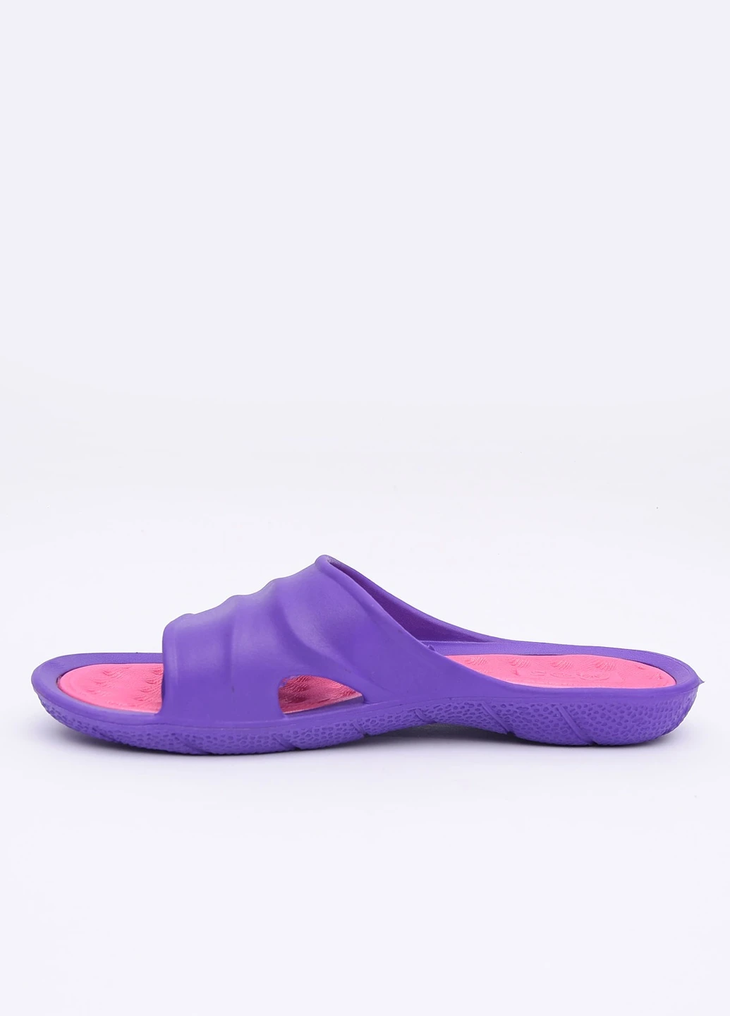 Фиолетовые шлепки Let's Shop