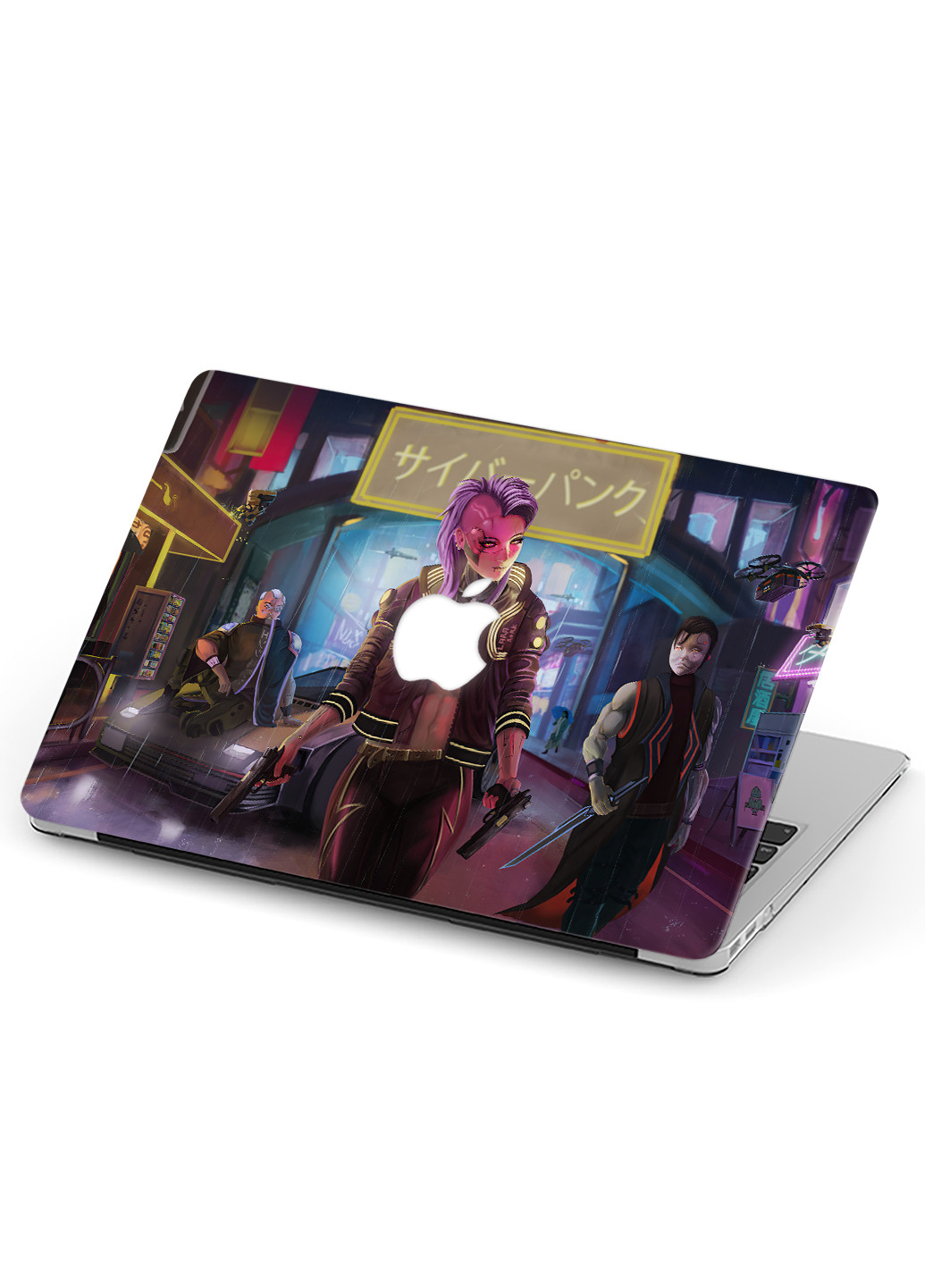Чехол пластиковый для Apple MacBook Pro Retina 13 A1502 / А1425 Киберпанк 2077 (Cyberpunk 2077) (6352-2496) MobiPrint (218865496)