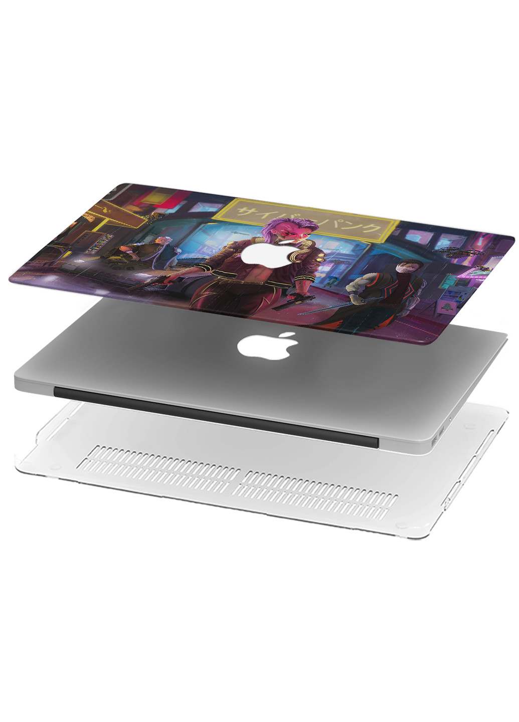 Чехол пластиковый для Apple MacBook Pro Retina 13 A1502 / А1425 Киберпанк 2077 (Cyberpunk 2077) (6352-2496) MobiPrint (218865496)