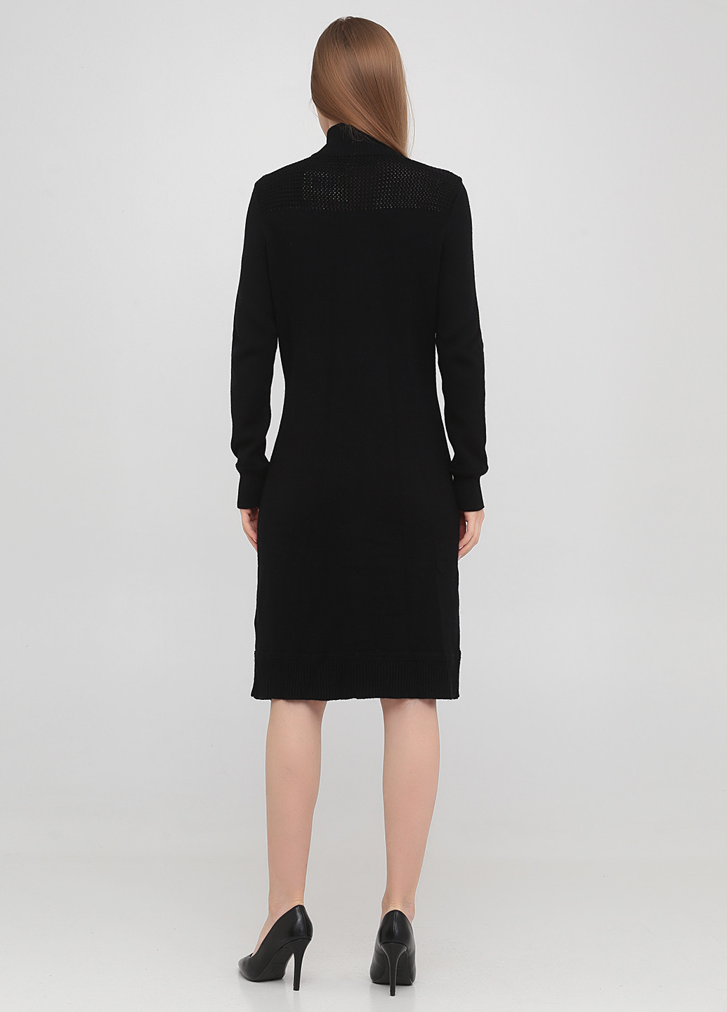 Чорна кежуал сукня сукня светр Ralph Lauren однотонна