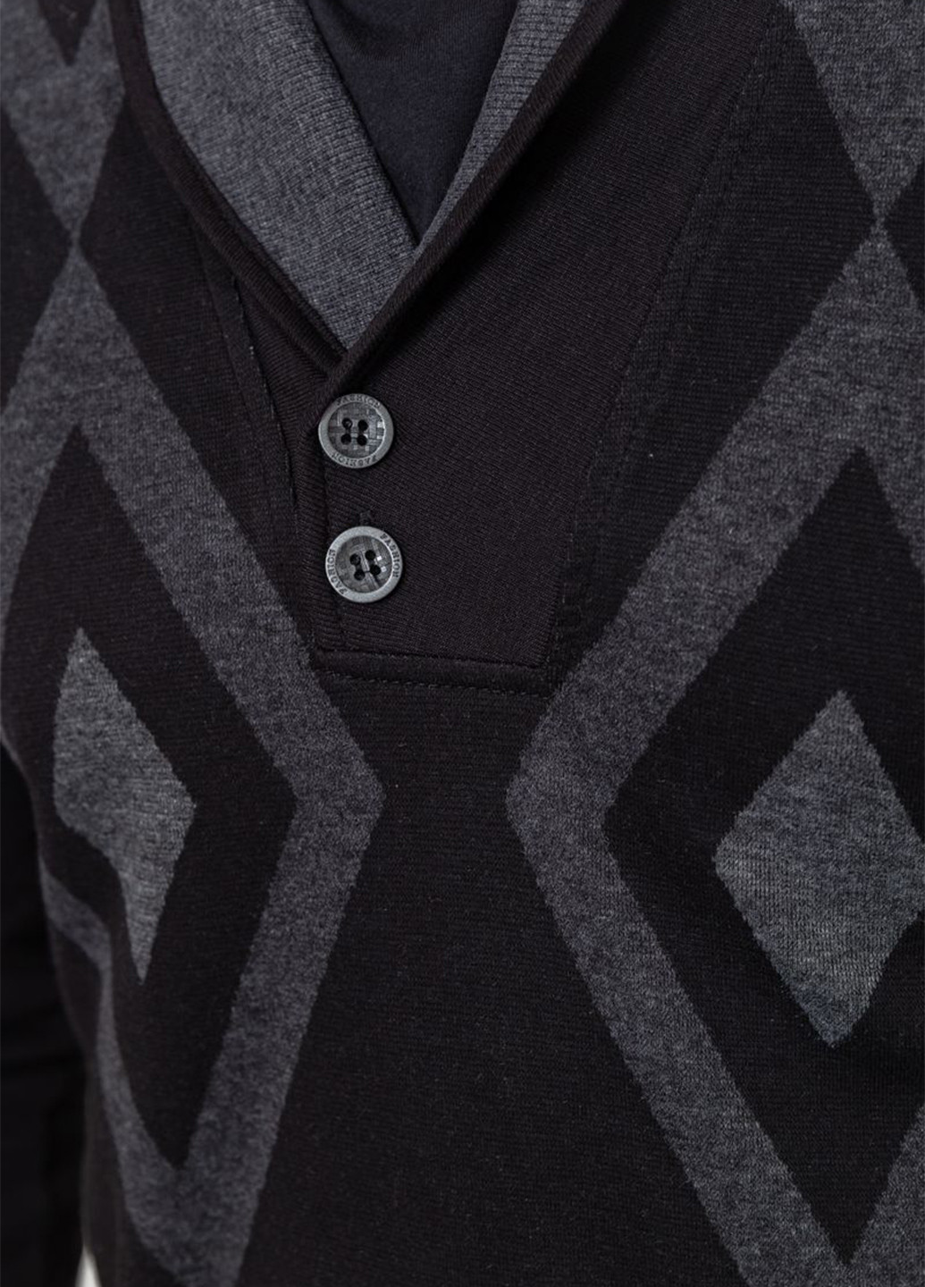 Чорний демісезонний пуловер пуловер Ager