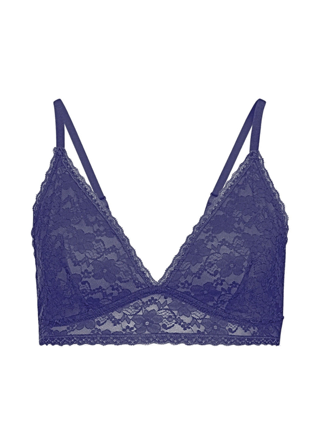 Синій тріенджел бюстгальтер Esmara без кісточок поліамід