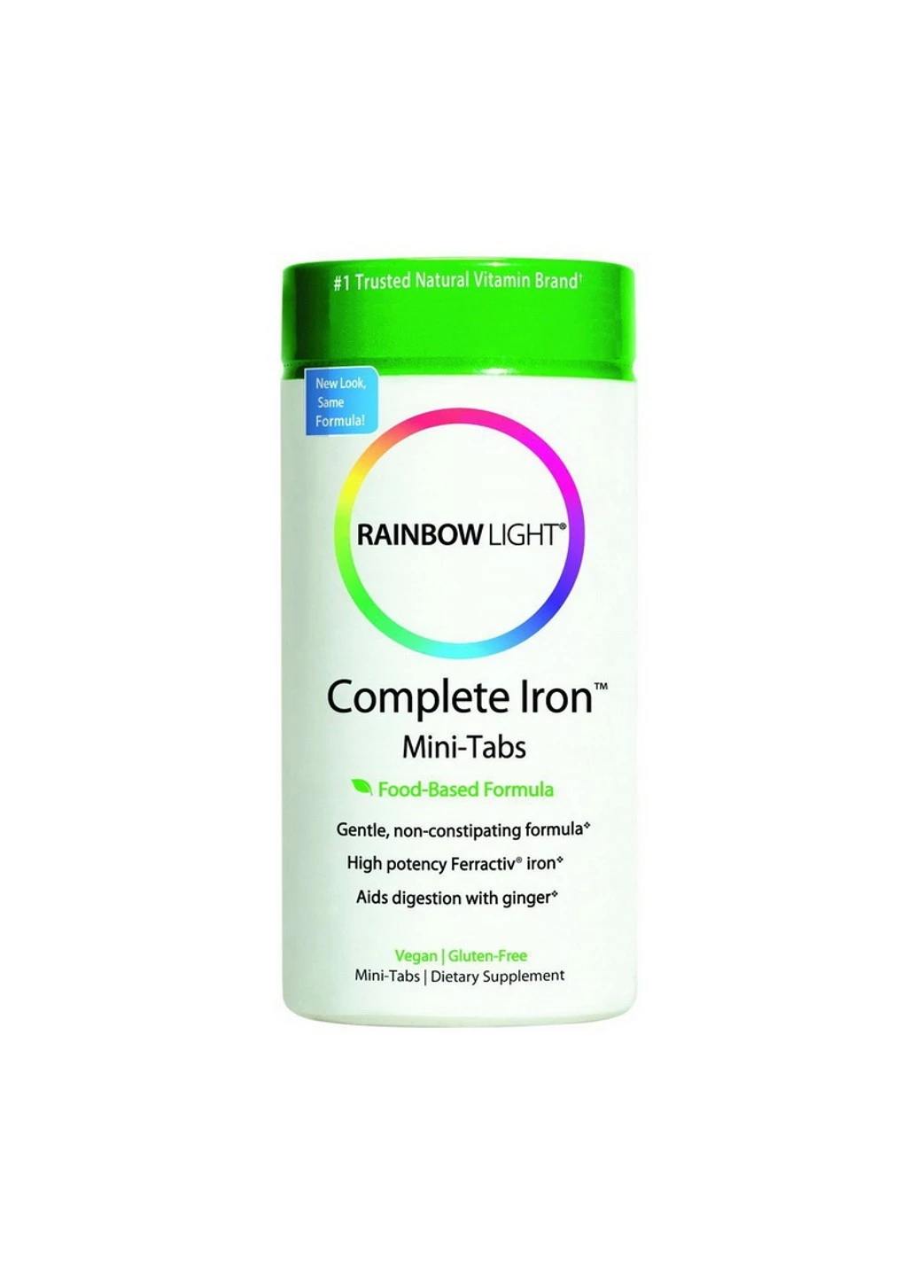 Железо Complete Iron 60 мини таблеток Rainbow Light (255407523)