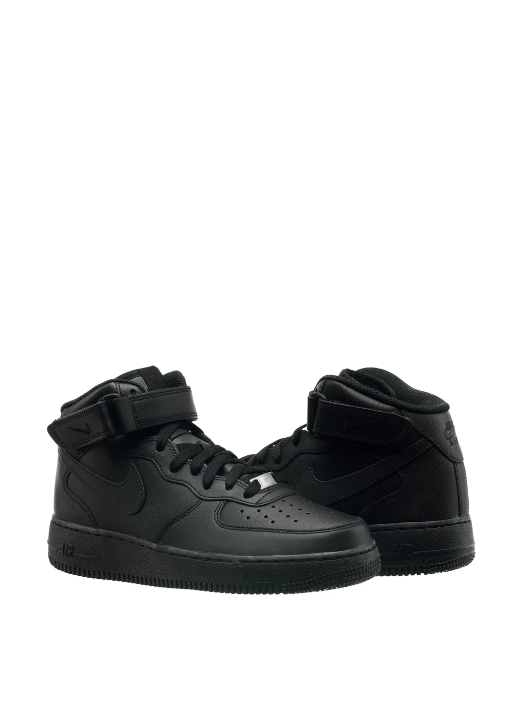Черные кеды cw2289-001 Nike Air Force 1 Mid '07