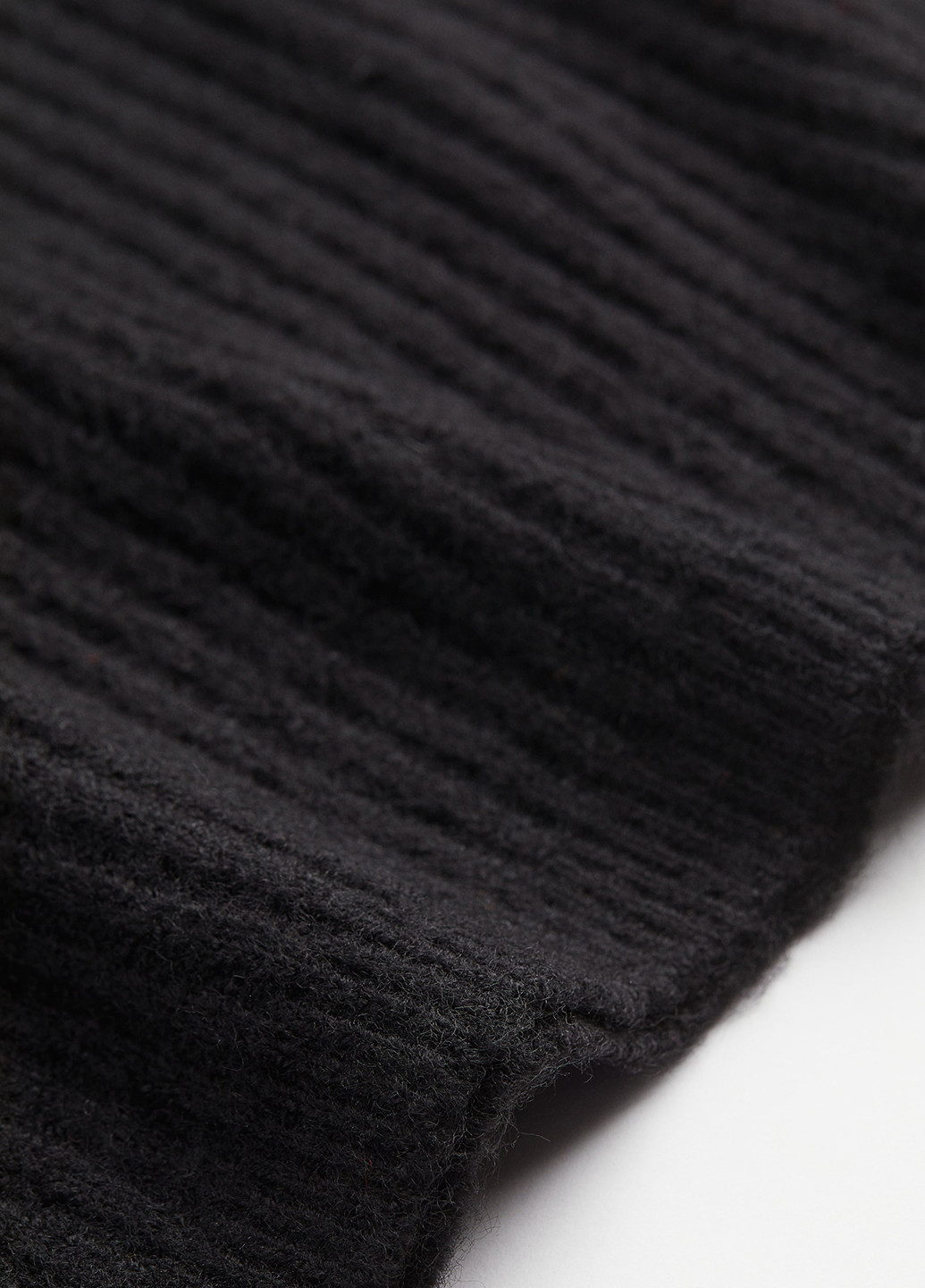 Чорна кежуал сукня силуетна, на одне плече H&M однотонна