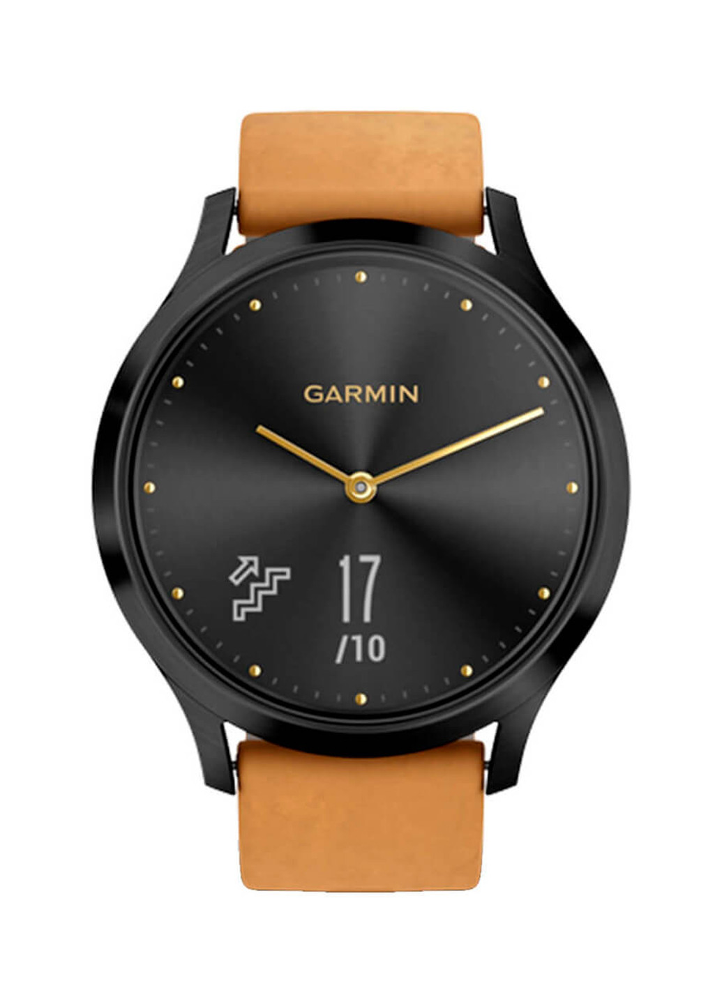   Garmin vivomove hr premium black with tan suede leather & black silicone bands (010-01850-00/a0) (132572801)